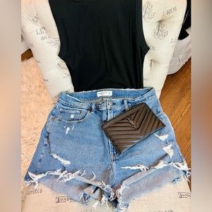 Abercrombie & Fitch A&F Mom Shorts